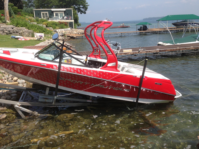 Collapsed Marine Railway Collapsed Marine Barging Services Boat Rescue Commercial Marina Maintenance Services, Headstart Construction Orillia, Barrie, Simcoe, Muskoka